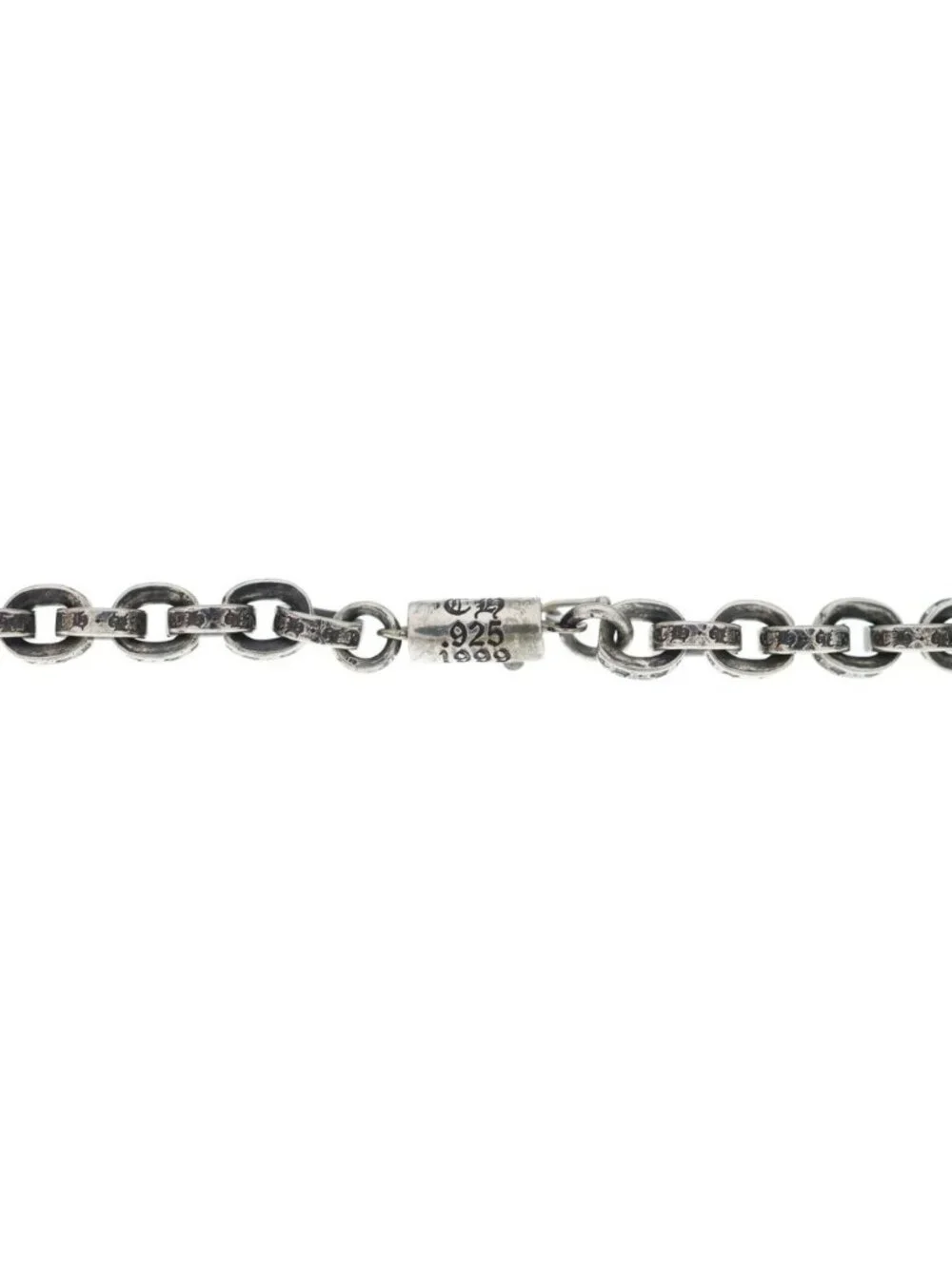 Chrome Hearts Paper Chain 20 Necklace Silver